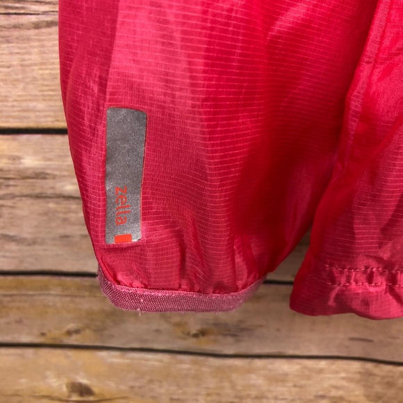 Zella Jackets & Coats Zella Neon Pink Running Windbreaker Jacket Poshmark